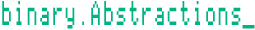 binary abstractions logo
